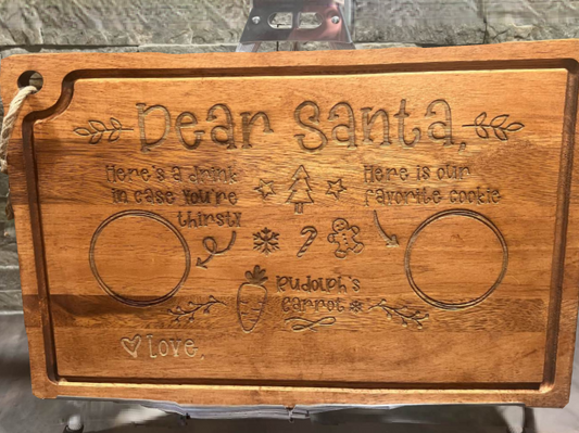 Dear Santa Cookie Boards