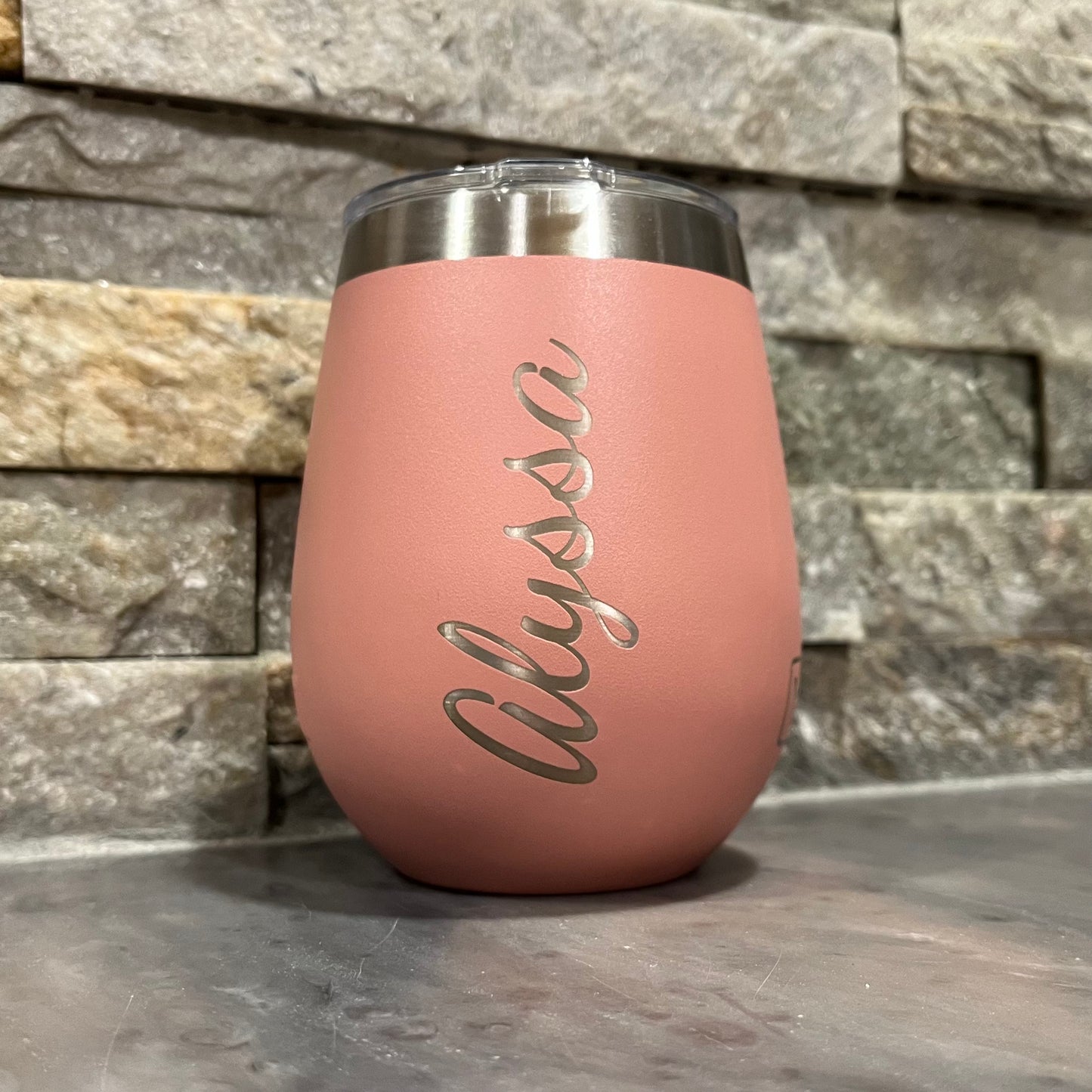 Personalized Wine Tumbler