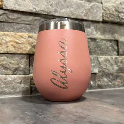 Personalized Wine Tumbler