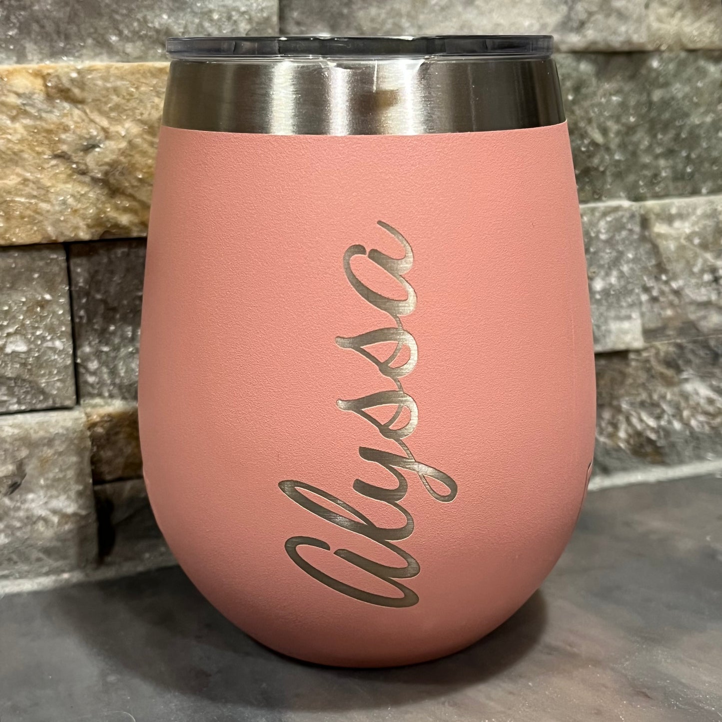 Personalized Wine Tumbler