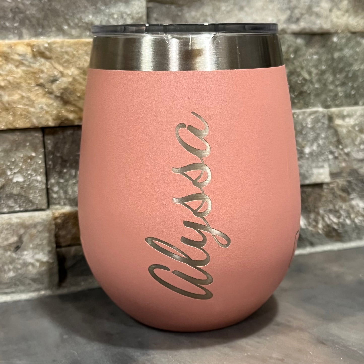 Personalized Wine Tumbler