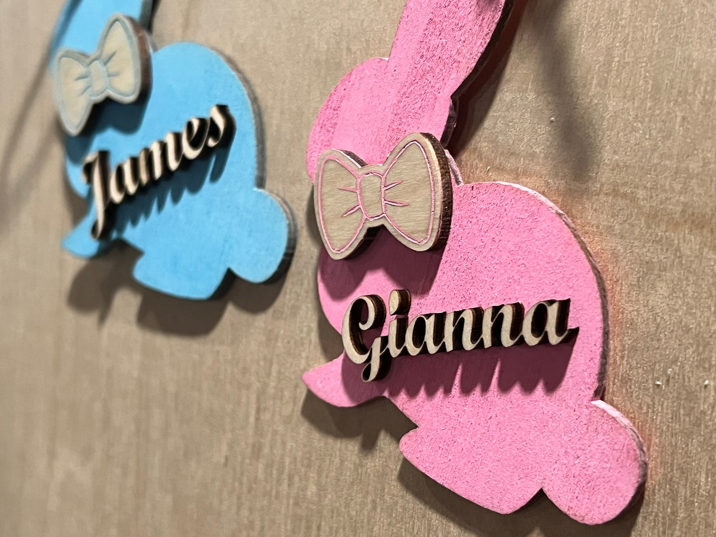 Easter Bunny Basket Tags