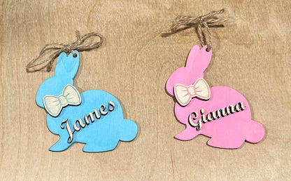 Easter Bunny Basket Tags